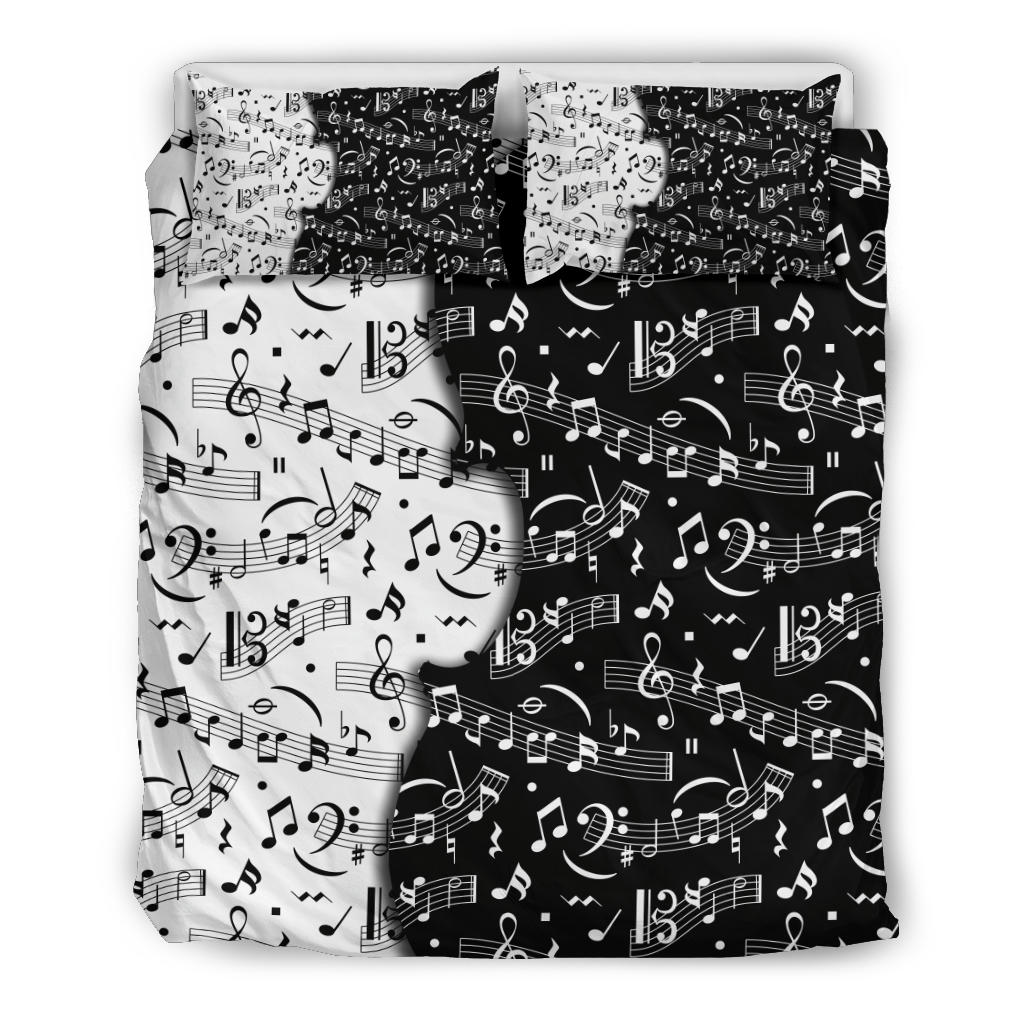 Violin Musical Notes Bedding Set