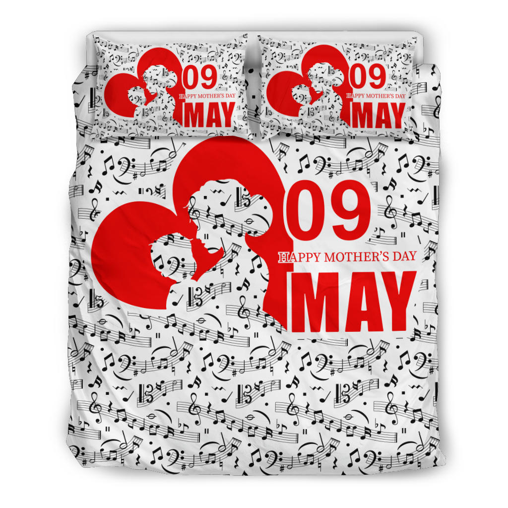 Mother's Day Music Notes Bedding Set - Bedding Set / AU Queen - { shop_name }} - Review