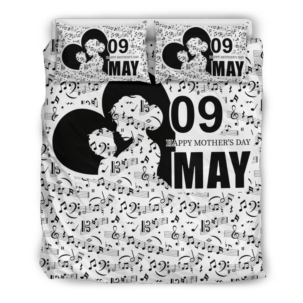 Mother's Day Musical Notes Bedding Set - Bedding Set / AU Queen - { shop_name }} - Review