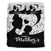 Music Notes Mother's Heart Bedding Set