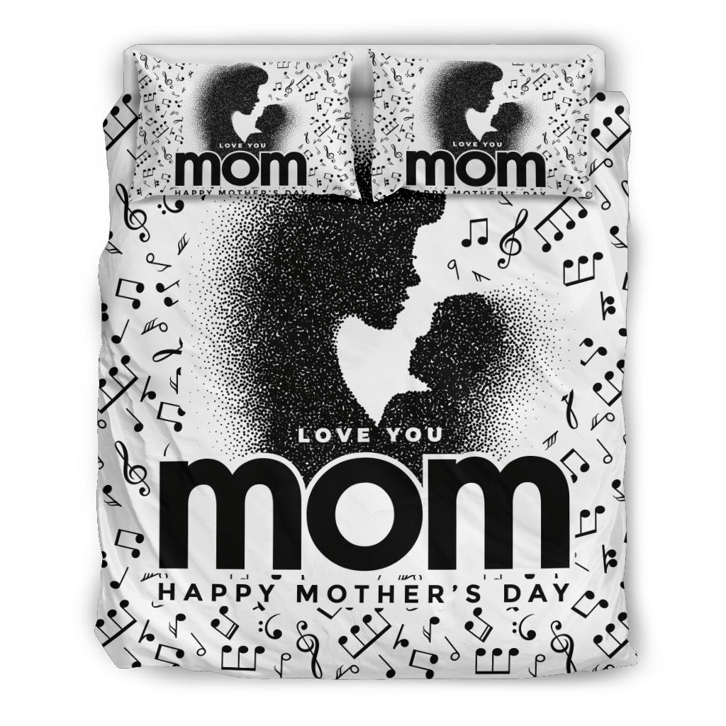 Music Notes Mom's Day Bedding Set