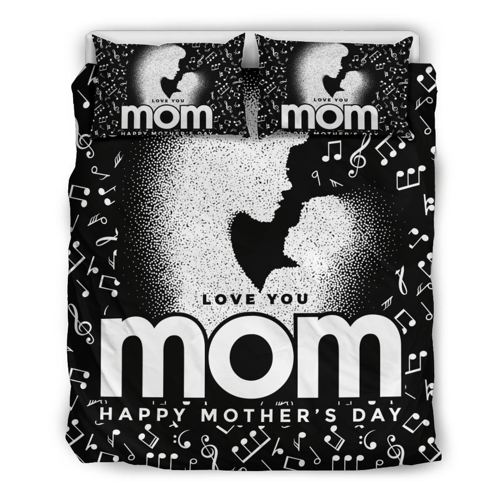 Musical Notes Mom's Day Bedding Set