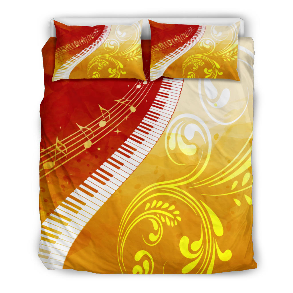 Piano Keys Music Art Bedding Set
