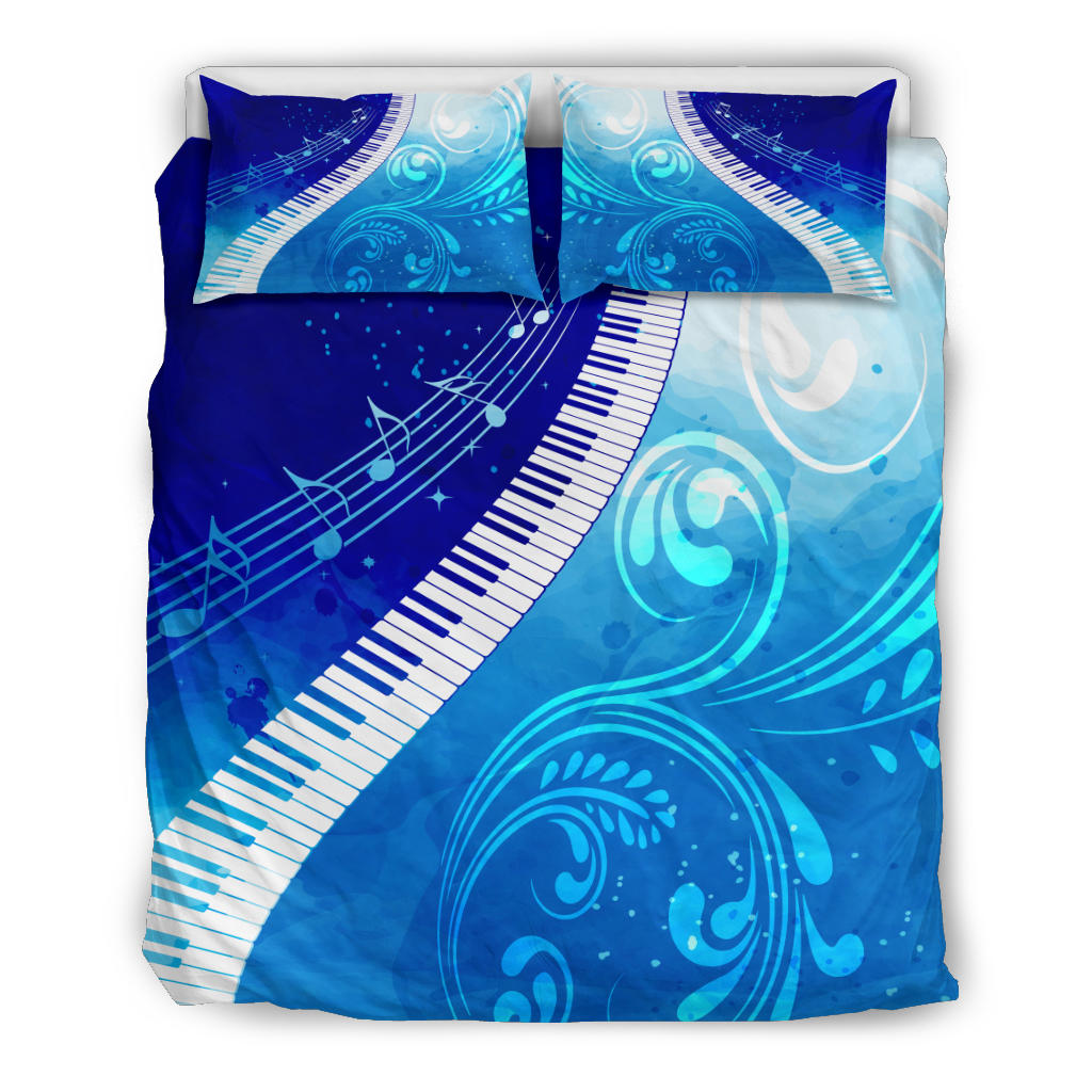 Music Piano Keys Art Bedding Set