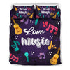 Love Music Bedding Set