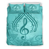 Awesome Music Notes Art Bedding Set