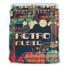 Retro Music Bedding Set