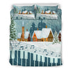 Music Christmas Bedding Set