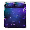 Music Notes Bright Bedding Set