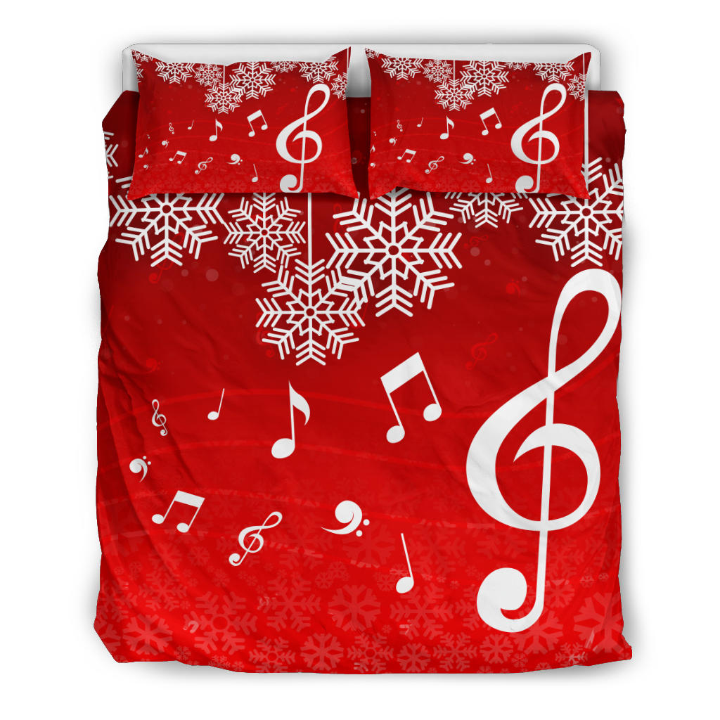 Christmas Music Bedding Set