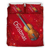 Violin Christmas Bedding Set