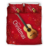 Guitar Christmas Bedding Set