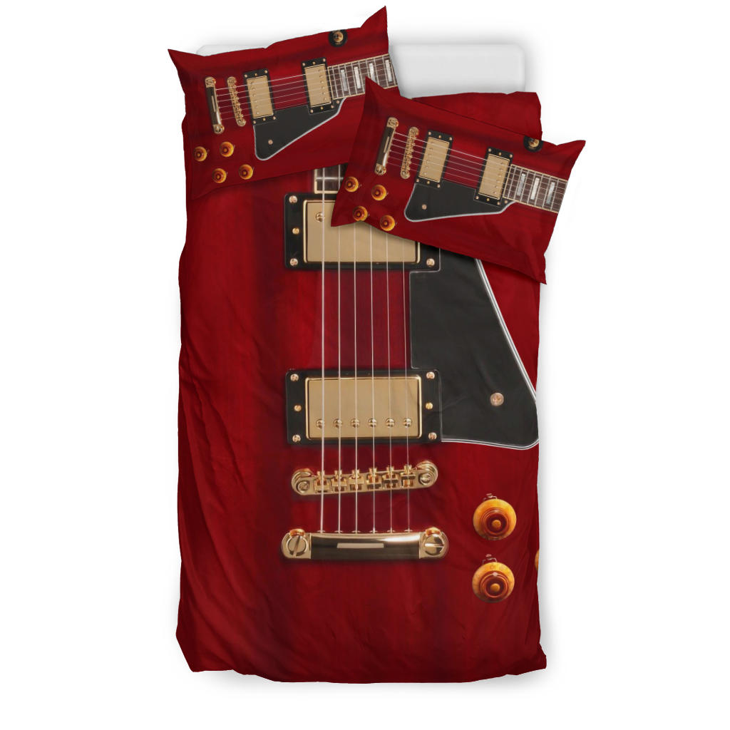 Anniversary Guitar Bedding Set - Bedding Set / US Twin - { shop_name }} - Review