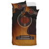 Black Guitar Bedding Set