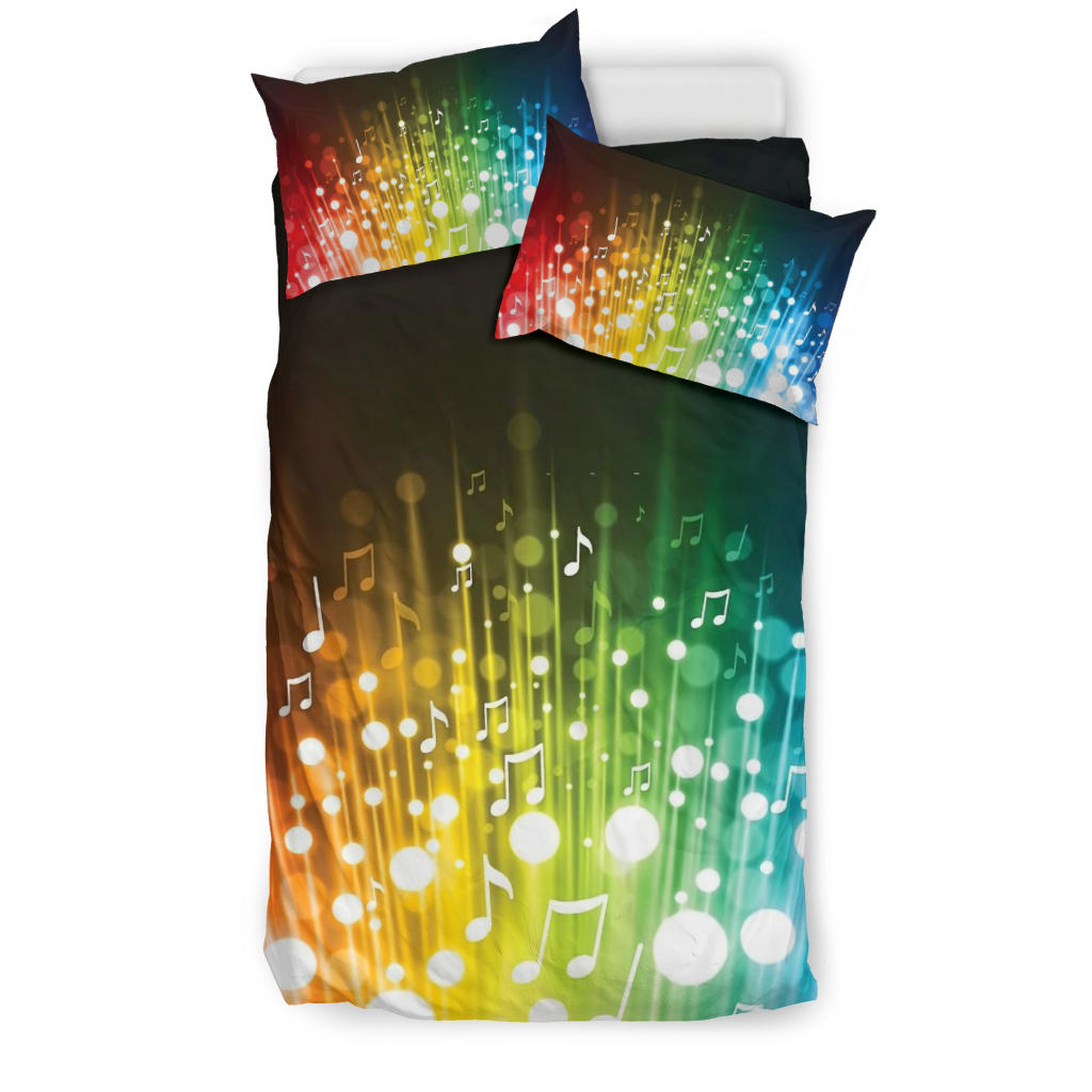 Rainbow Music Bedding Set