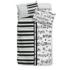 Piano Keys And Music Note Bedding Set