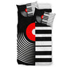 Piano Keys Vinyl Bedding Set