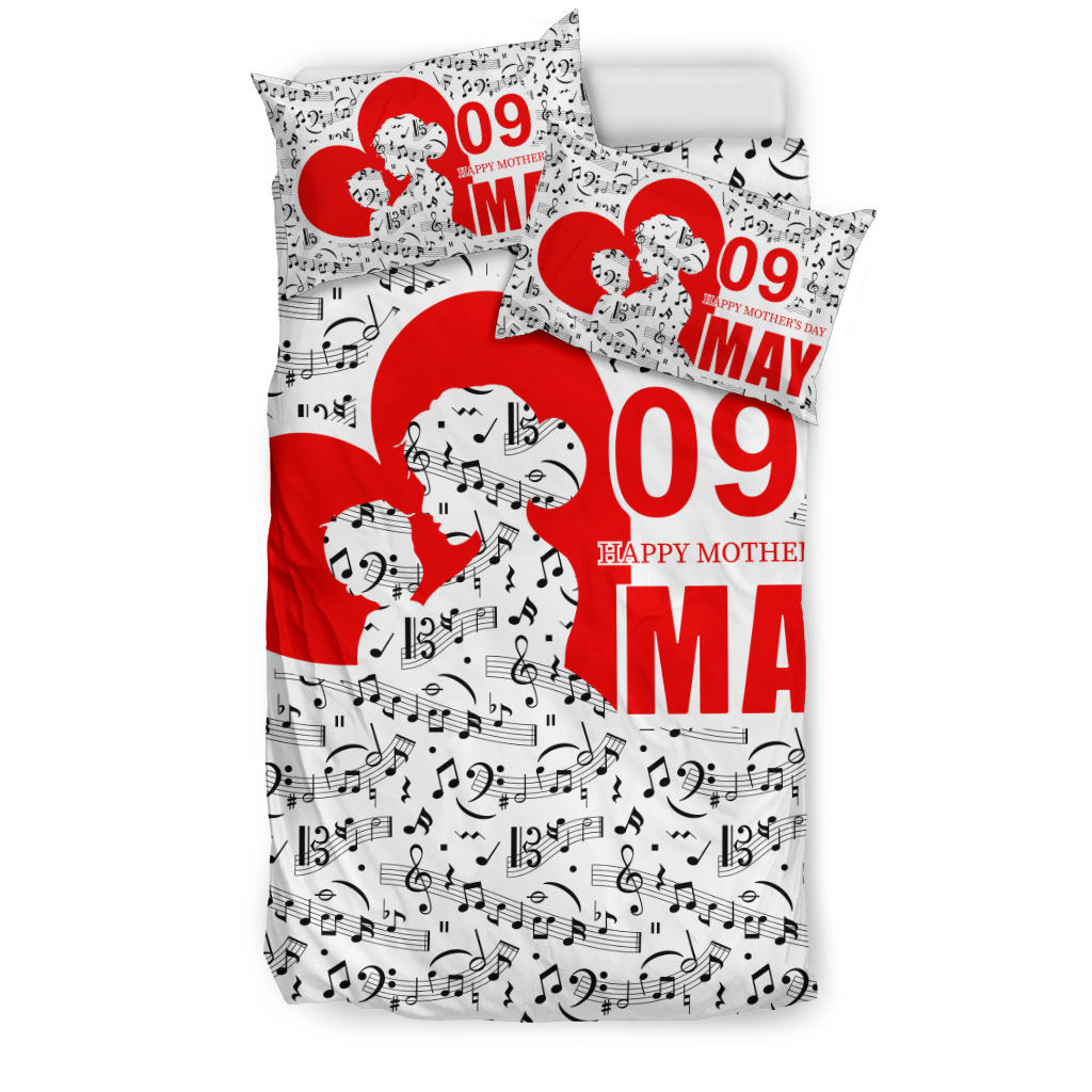 Mother's Day Music Notes Bedding Set - Bedding Set / US Twin - { shop_name }} - Review