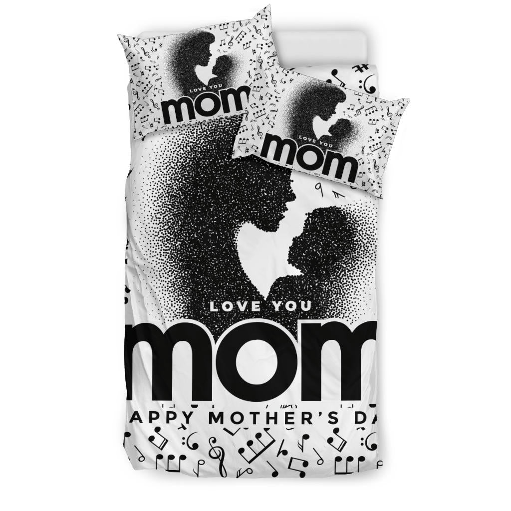 Music Notes Mom's Day Bedding Set
