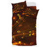 Music Notes Floating Bedding Set