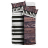 Wood Piano Bedding Set