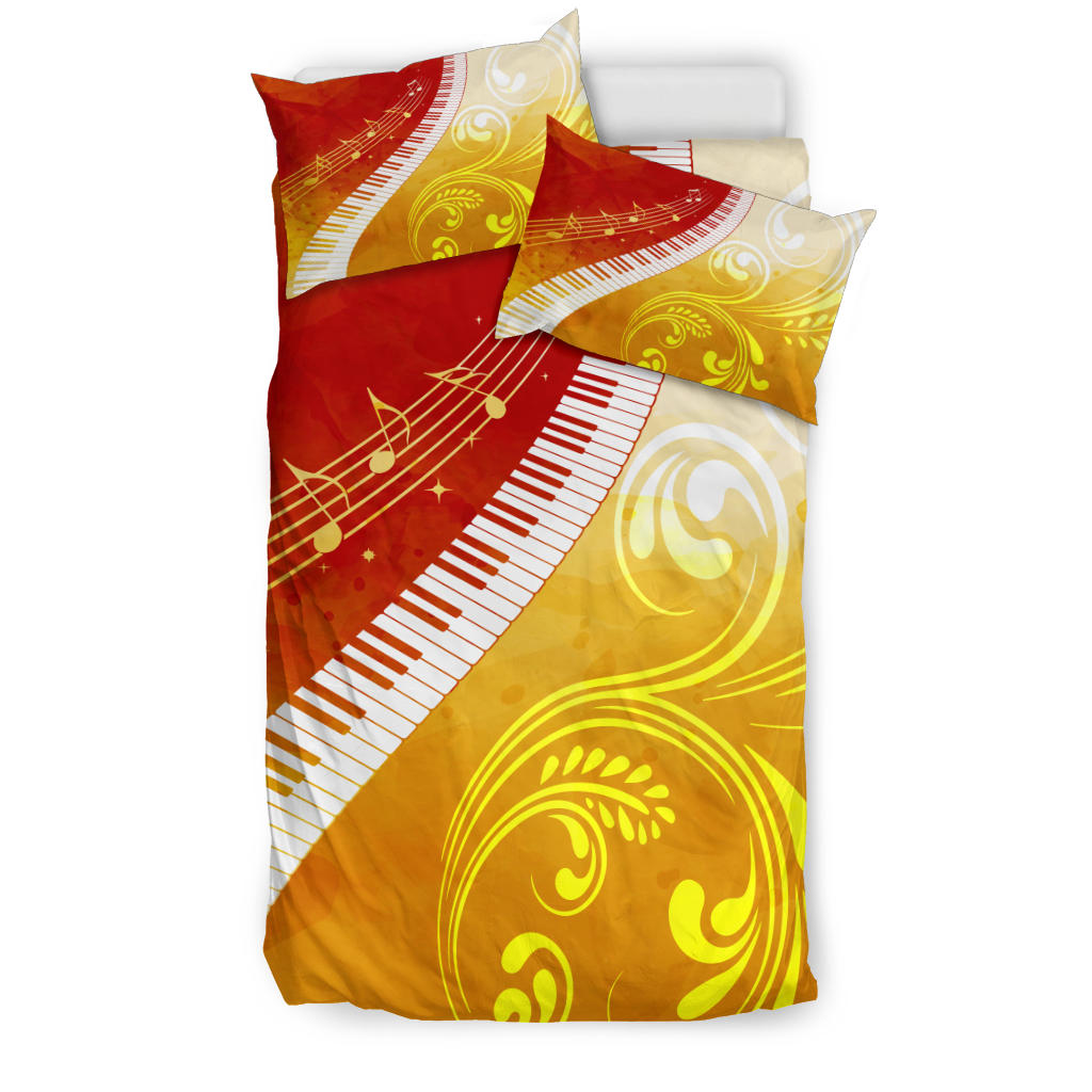 Piano Keys Music Art Bedding Set