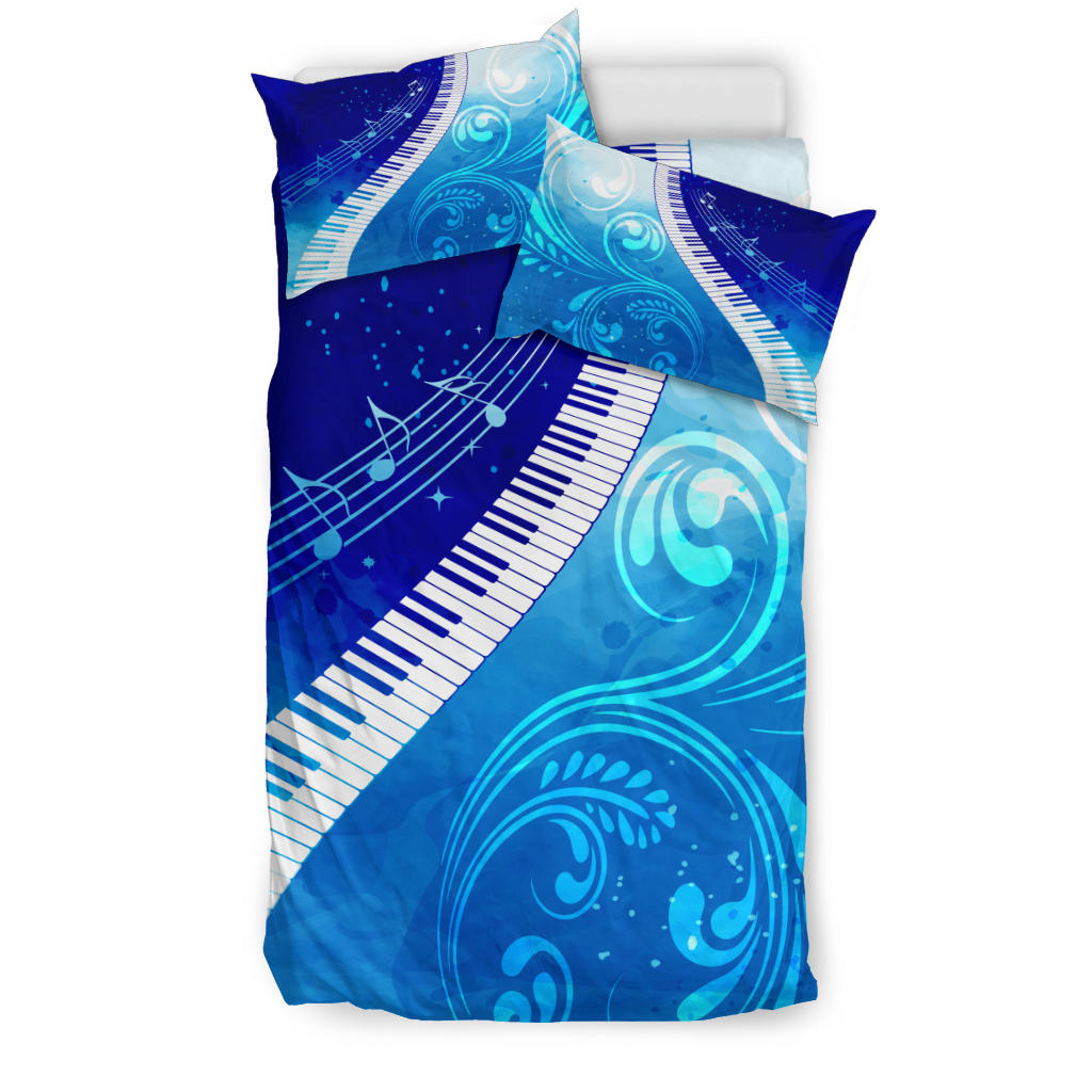 Music Piano Keys Art Bedding Set