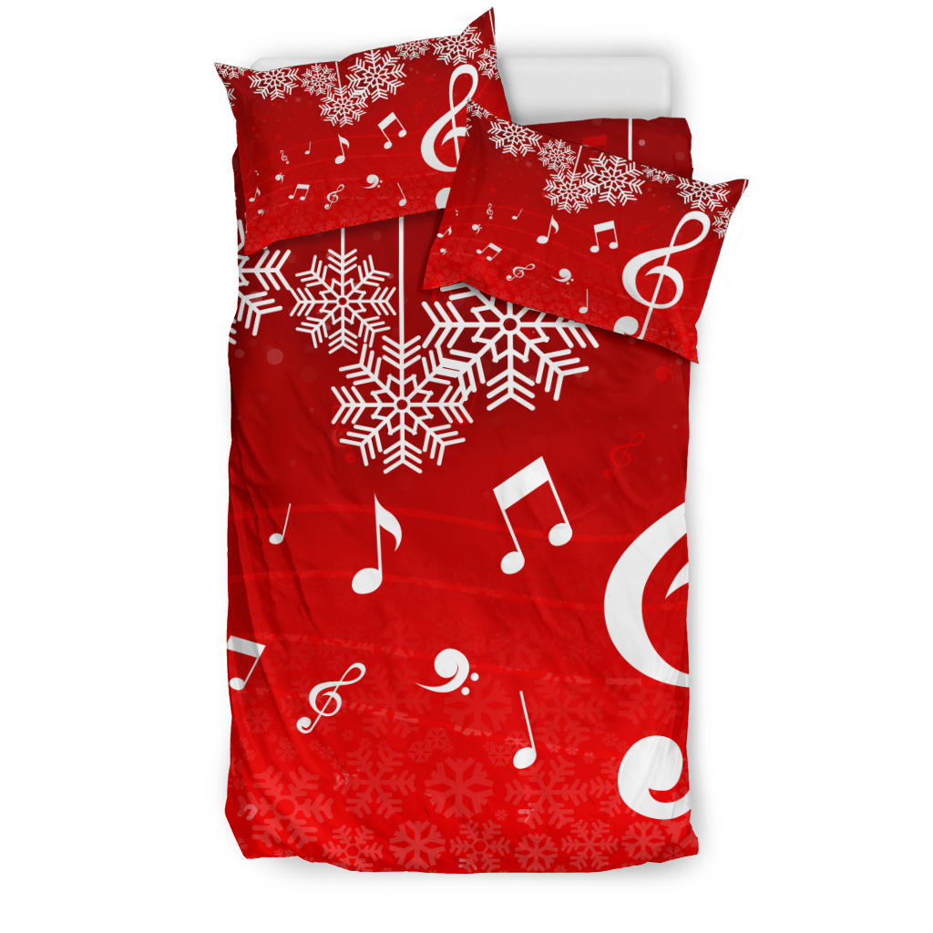Christmas Music Bedding Set
