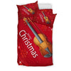 Violin Christmas Bedding Set