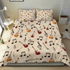 Guitar And Music Notes Bedding Set