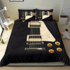 Wood Electric Guitar Bedding Set