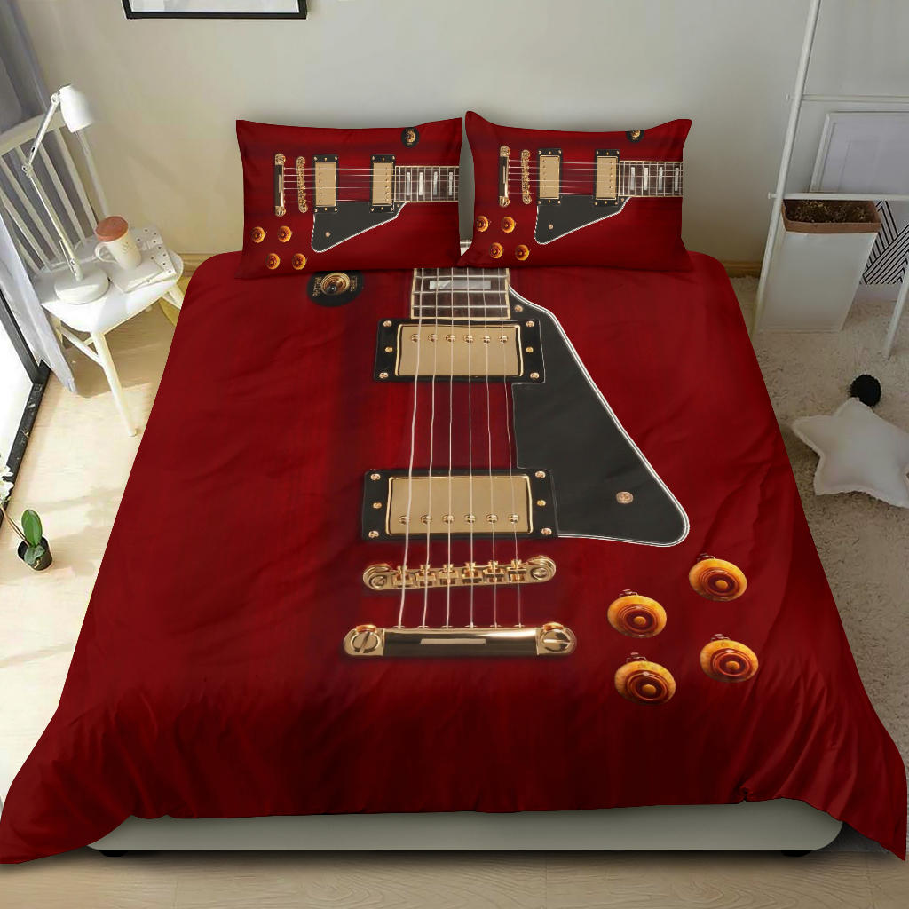 Anniversary Guitar Bedding Set - { shop_name }} - Review