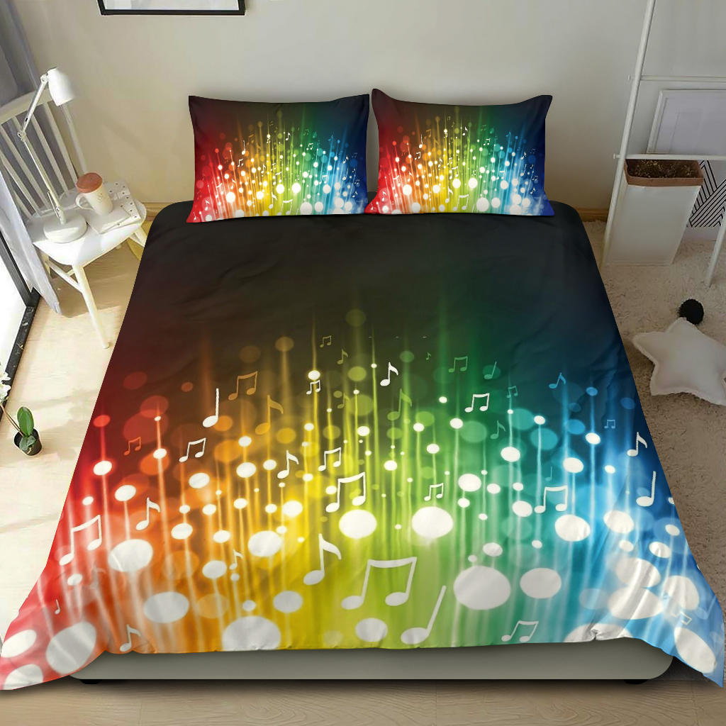 Rainbow Music Bedding Set