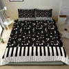 Music Notes And Piano Art Bedding Set