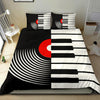 Piano Keys Vinyl Bedding Set