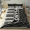 Piano Black Bedding Set