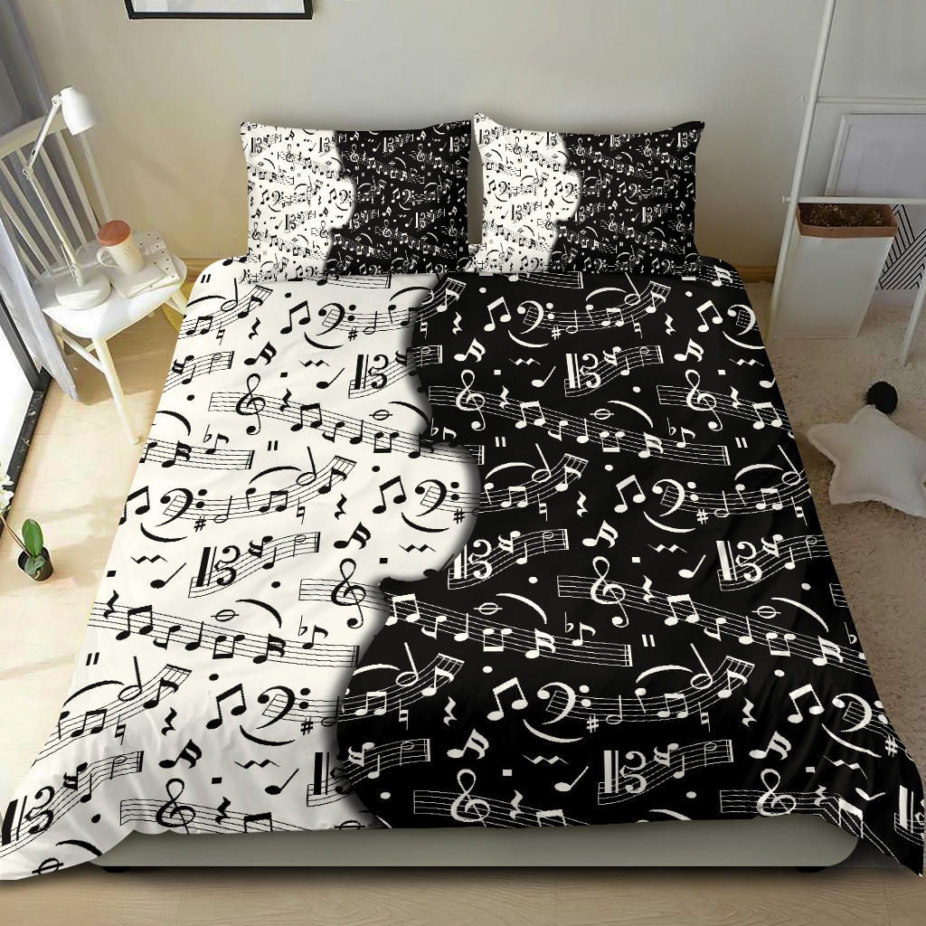 Violin Musical Notes Bedding Set