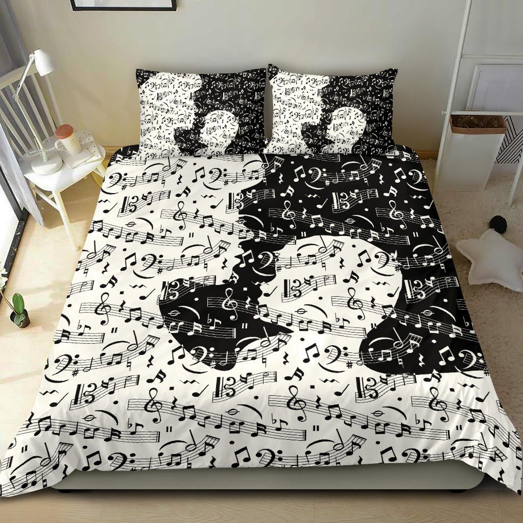 Music Notes Mother Day's Bedding Set