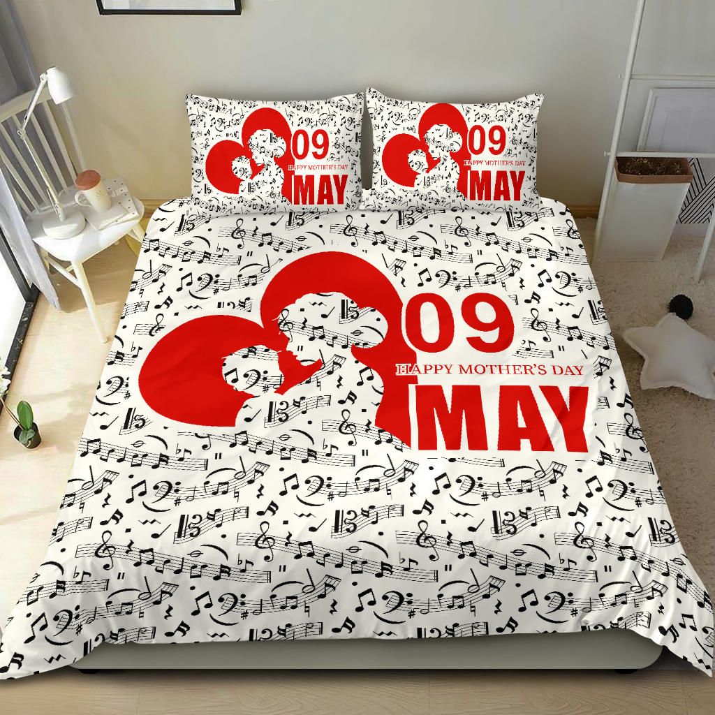 Mother's Day Music Notes Bedding Set - { shop_name }} - Review