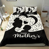 Music Notes Mother's Heart Bedding Set