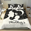 Musical Notes Mother's Heart Bedding Set