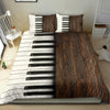 Wooden Piano Bedding Set