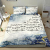 Music Notes Watercolor Bedding Set