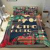 Retro Music Bedding Set