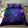 Music Notes Bright Bedding Set