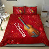 Violin Christmas Bedding Set