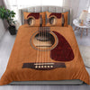 Wooden Guitar Bedding Set