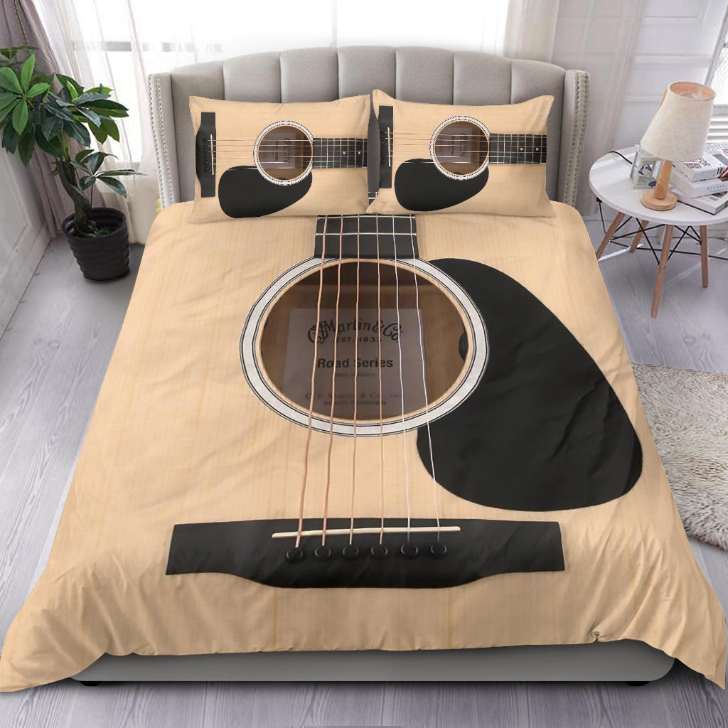 Limited Edition Wood Guitar Bedding Set