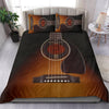 Black Guitar Bedding Set