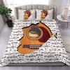 Music Notes Guitar Inside Bedding Set